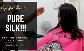 WATCH ME TURN 4A HAIR INTO SILK Follow me on instagram @_IAMCYNDOLL_