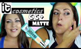 IT COSMETICS CC+ CREAM MATTE | REVIEW, DEMO, & WEAR TEST |  NEW MAKEUP 2018