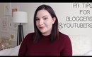 How To Approach Brands & PR Tips For Small YouTubers & Bloggers | OliviaMakeupChannel