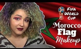 Morocco Inspired Makeup Tutorial -World Cup 2018- (NoBlandMakeup)