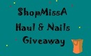 Haul! ShopMissA & Small Giveaway