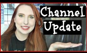 Quick CHANNEL UPDATE - My First Video Schedule & Thank you for 1200 subs!