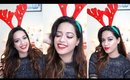 Colourful & Glittery Christmas Party Makeup Tutorial | Debasree Banerjee