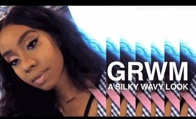 GRWM: A Silky Wavy Look