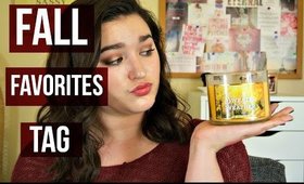 The Fall Favorites Tag | 2015