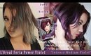 Loreal Feria Power Violet Hair Dye Intense Medium Violet Demo + Review