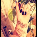 Hand tatoos