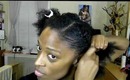 *120* Simple 2 Flat Twists Tutorial (Protective Style)