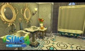 Bright Victorian Bathroom Using TS4 VAMPIRES