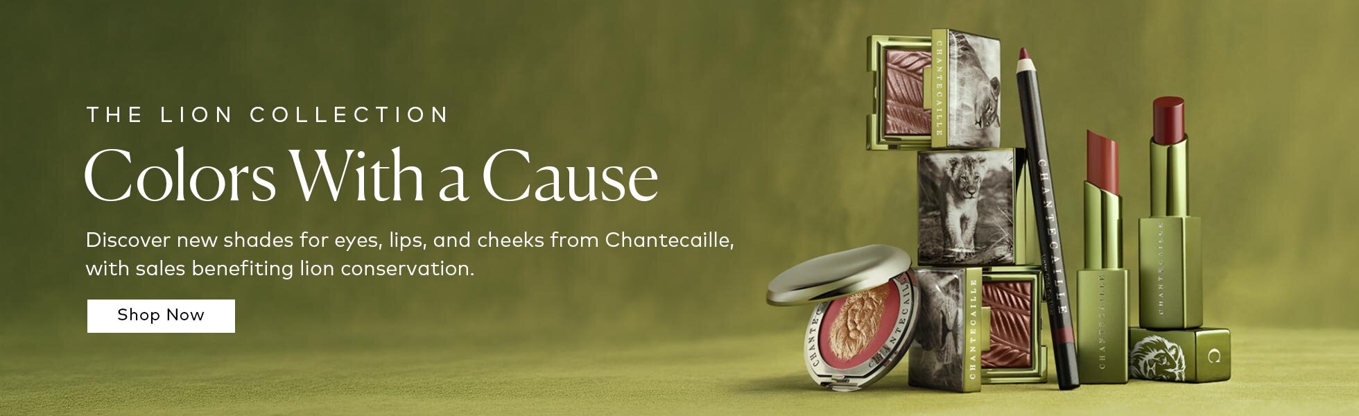 Discover new shades for eyes, lips, and cheeks from Chantecaille, with sales benefiting Lion Guardians and its work to protect lions. Shop the Lion Collection now on Beautylish.com