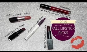 FALL Lipsticks | Top 5 Picks