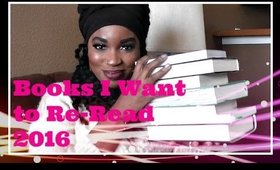 Books I Want to Re-Read 2016