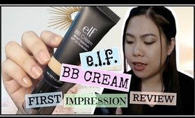 ELF BB CREAM (BROAD SPECTRUM SPF 20) FIRST IMPRESSION REVIEW | THELATEBLOOMER11