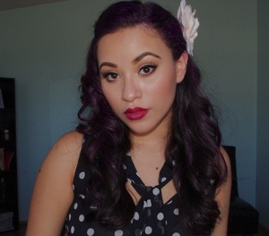 My vintage inspired makeup & outfit of the day!
WATCH HERE: http://youtu.be/XQdT4AiEXgU
