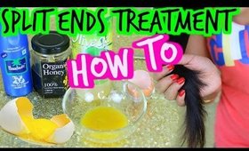 Splits Ends HAIR Repair Treatment Mask In 7 Days | SuperPrincessjo