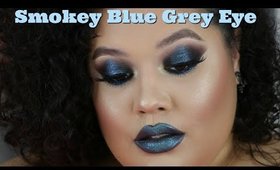 Smokey Blue Grey Eyes | ABH Prism Palette