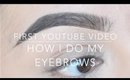 How I Do My Eyebrows | MakeupByJisel