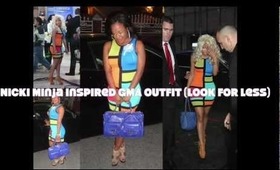 Nicki Minja Inspired GMA Outfit (Look For Less)