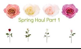 Spring Haul Part 1 | BeautybyTommie