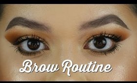 Current Brow Routine