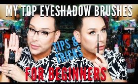 5 MUST HAVE BRUSHES FOR EYESHADOW APPLICATION | MONDAY MAKEUP CHAT | mathias4makeup