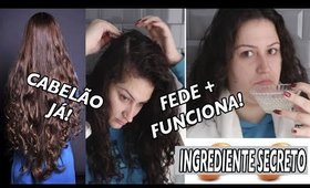 COMO FAZER O CABELO CRESCER COM APENAS 1 INGREDIENTE! =O