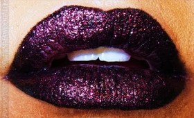 TOXIC | 2 minute Fall Glitter lips
