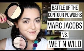 Battle of the Contour Powders | Marc Jacobs #Instamarc vs. Wet n Wild Color Icon Contouring Palette