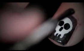 SKULL NAIL TUTORIAL HOW TO