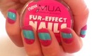 Flocking powder nails (MUA fur effect)