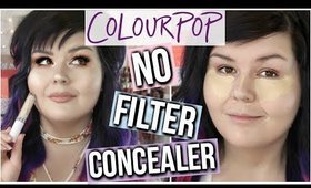 Colourpop No Filter Concealer | Honest Review + Demo & Comparisons