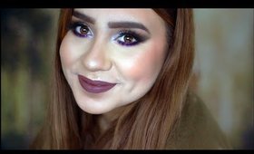 CHRISTMAS / HOLIDAY MAKEUP TUTORIAL 2015 / ACNE COVERAGE