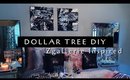 DOLLAR TREE DIY| Zgallerie Inspired Wall Decor| Sequin Wall Decor