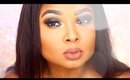 Teal Sage Halo makeup tutorial - Queenii Rozenblad