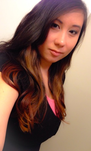 My red ombré is fading and my pink peekaboo are now blonde but it still looks good :P