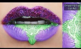 How To: Dripping Lips Lip Art