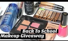 EPIC BACK TO SCHOOL MAKEUP GIVEAWAY 2016|Unice Final Review