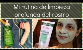 Mi rutina de limpieza profunda del rostro