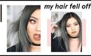 STORYTIME: Bleached hair fail 😱😱  MY HAIR FELL OUT!