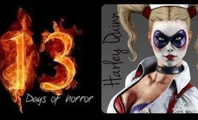 13 Days of Horror - Harley Quinn - Arkham Asylum - Collab with Fallenmakeup