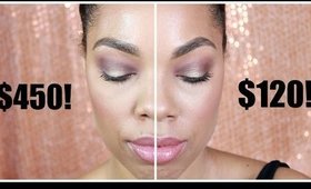 HIGH END VS DRUGSTORE MAKEUP TUTORIAL