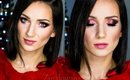 ••• Christmas Glamour! ♡ Sexy Eyes & Glitter Make up tutorial ••• Zmalowana •••