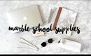 DIY School Supplies 2016! Marble & Minimal