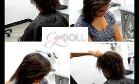 SILK PRESS ON TRANSITIONING 4C NATURAL HAIR