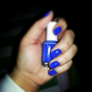 I absolutely LOVE this beautiful cobalt color from essie's new holiday collection! 