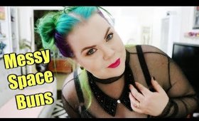 Messy Space Buns Tutorial