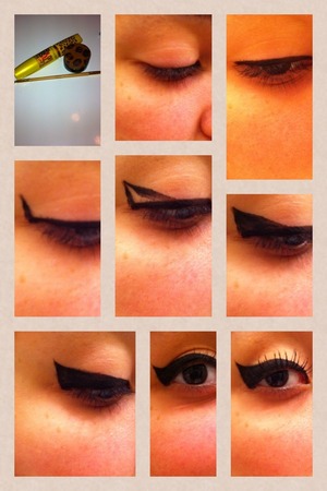 A step by step pictorial for the perfect cat eye! Check out my blog! Instagram- @vanessarivvvas