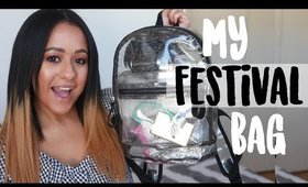 WHAT'S IN MY FESTIVAL BAG | Siana