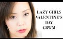 Valentines Day Get Ready With Me Routine | Lazy Girl Version