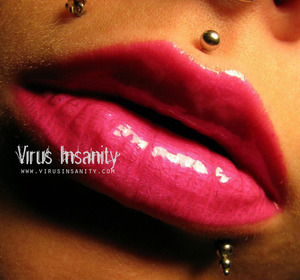 Virus Insanity Kiss Me lipgloss.
http://www.virusinsanity.com/#!lipglosses/vstc9=all-lipglosses/productsstackergalleryv29=2
